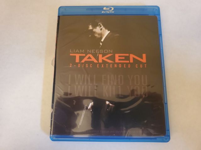 Blu-Ray Taken 2 Disc Extended Cut video game