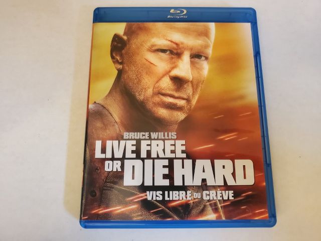Blu-Ray Live Free or Die Hard video game