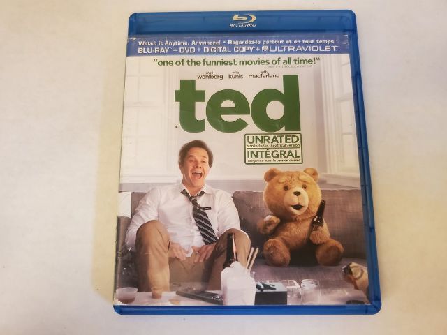 Blu-Ray Ted Unrated video game