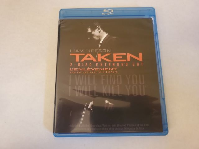 Blu-Ray Taken 2 Disc Extended Cut video game