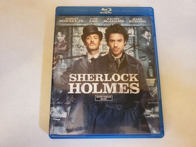 Blu-Ray Sherlock Holmes video game
