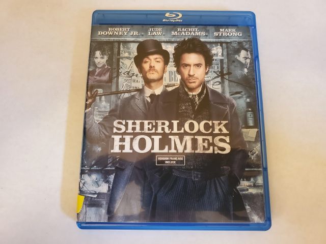 Blu-Ray Sherlock Holmes video game