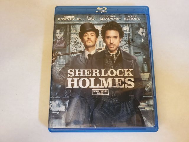 Blu-Ray Sherlock Holmes video game
