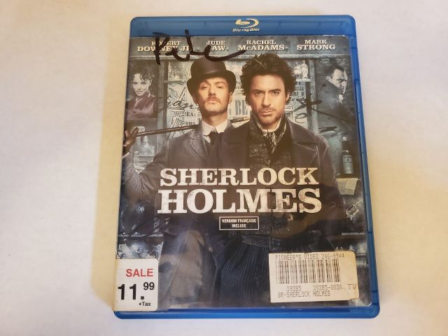 Blu-Ray Sherlock Holmes video game