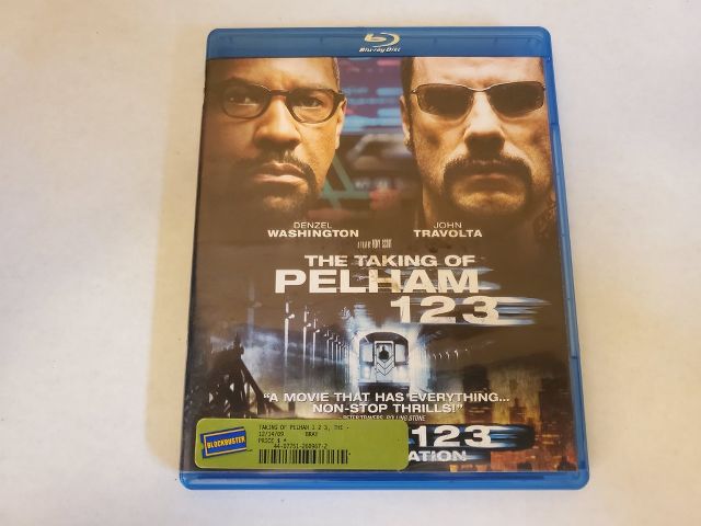 Blu-Ray The Taking of Pelham 123 video game