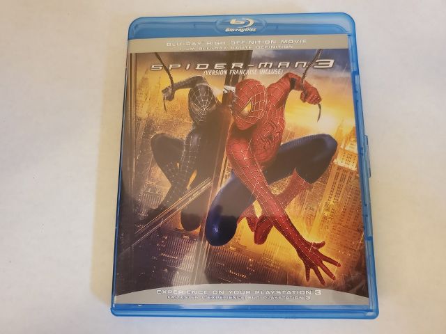 Blu-Ray Spider Man 3 video game