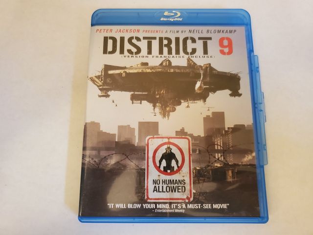 Blu-Ray District 9 video game