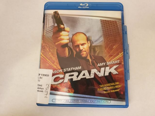 Blu-Ray Crank video game