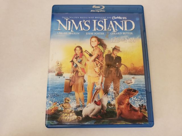 Blu-Ray Nim's Island video game