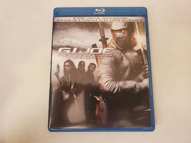 Blu-Ray G.I. Joe The Rise of Cobra video game