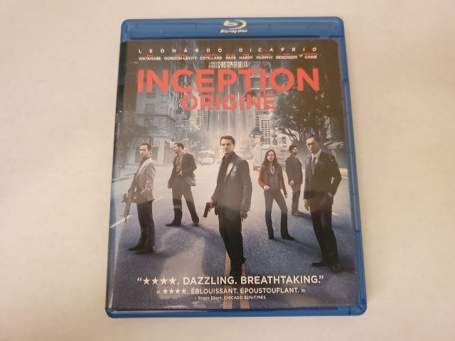 Blu-Ray Inception Origine video game
