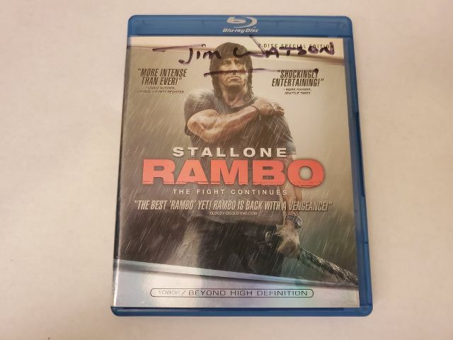 Blu-Ray Rambo The Fight Continues video game