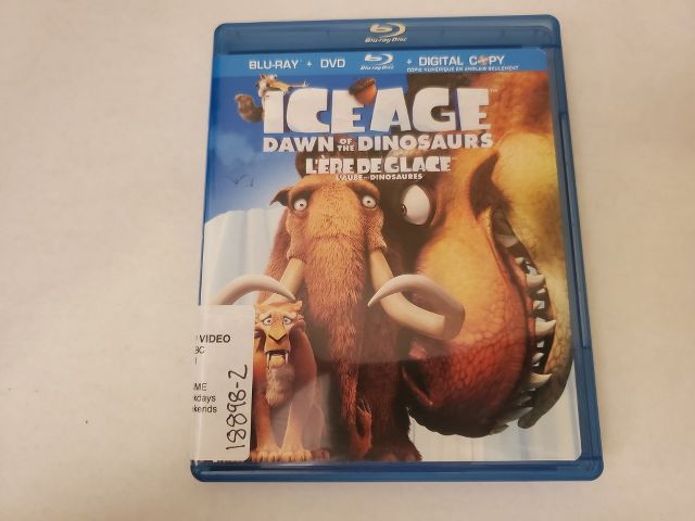 Blu-Ray Ice Age Dawn of the Dinosaurs video game