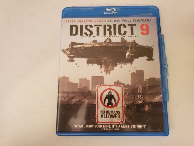 Blu-Ray District 9 video game