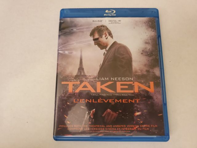 Blu-Ray Taken video game
