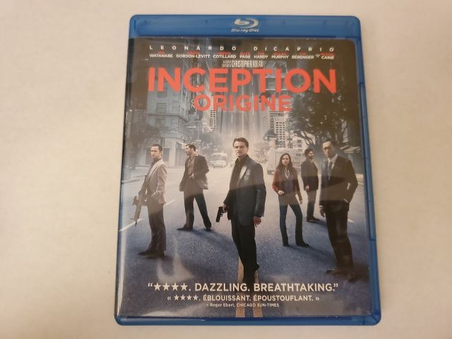Blu-Ray Inception Origine video game