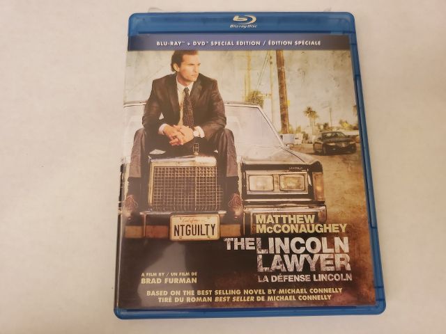 Blu-Ray The Lincoln Lawyer video game