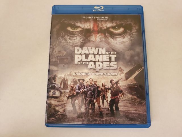 Blu-Ray Dawn of the Planet of the Apes video game