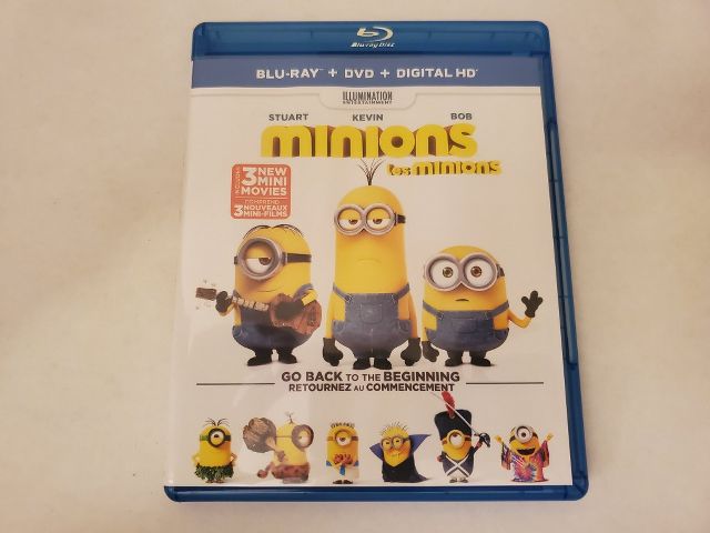 Blu-Ray Minions video game