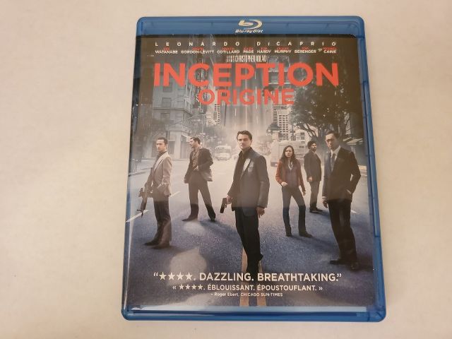 Blu-Ray Inception Origine video game