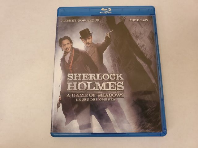 Blu-Ray Sherlock Holmes A Game of Shadows video game