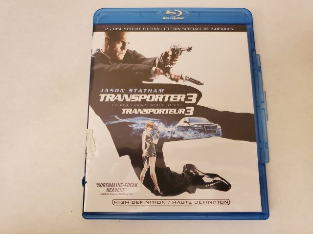 Blu-Ray Transporter 3 video game