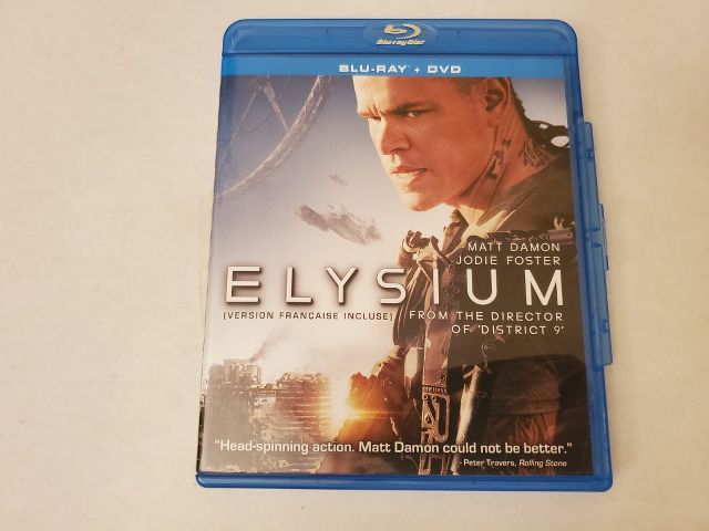 Blu-Ray Elysium video game