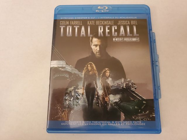 Blu-Ray Total Recall video game