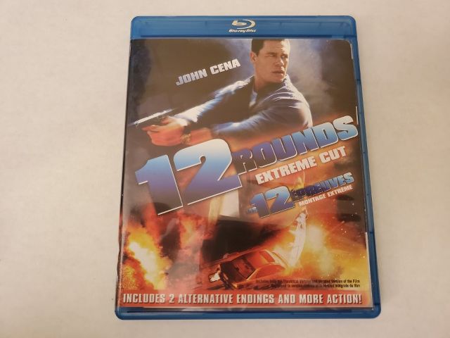 Blu-Ray 12 Rounds Extreme Cut video game