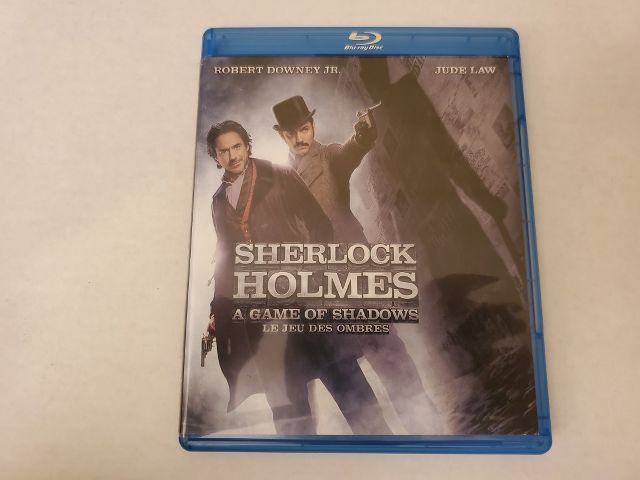 Blu-Ray Sherlock Holmes A Game of Shadows video game