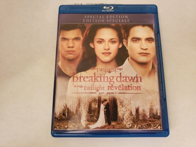 Blu-Ray Breaking Dawn Part 1 Special Edition video game