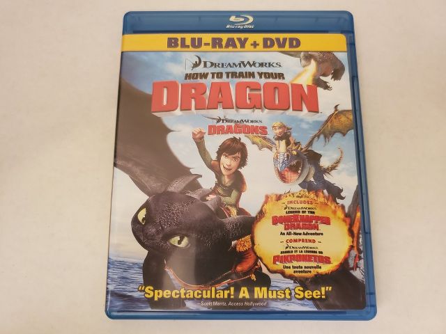 Blu-Ray How to Train your Dragon video game