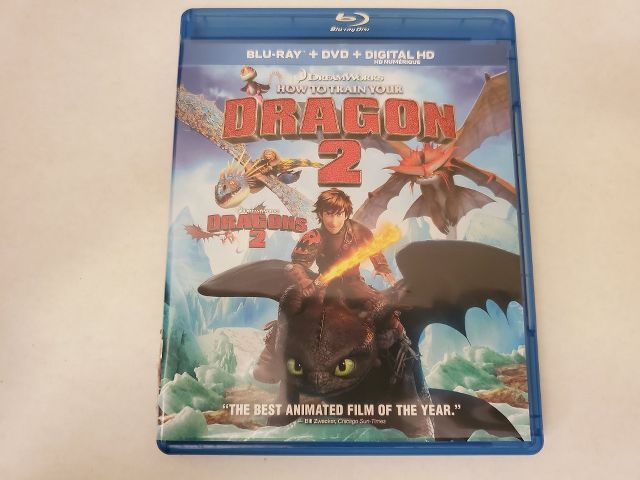 Blu-Ray How To Train Your Dragon 2 video game