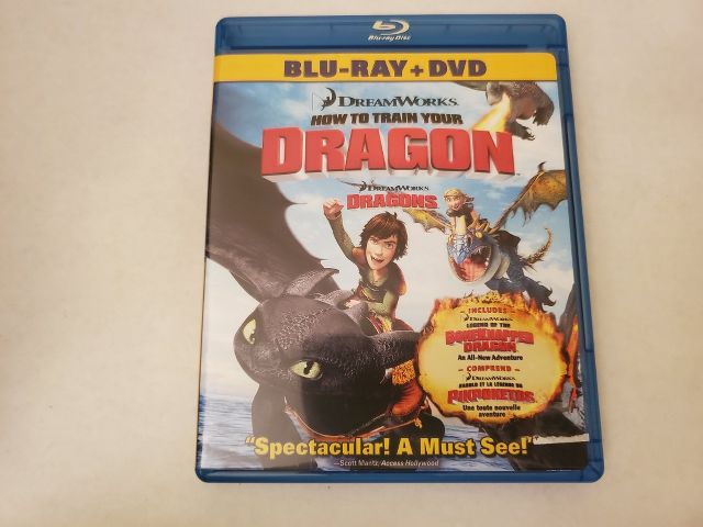Blu-Ray How to Train your Dragon video game