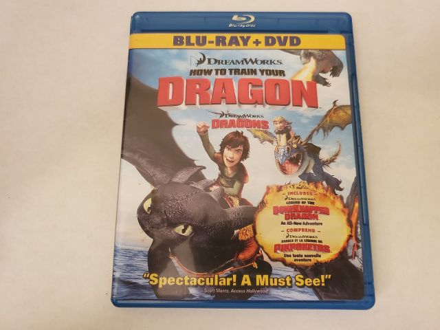 Blu-Ray How to Train your Dragon video game