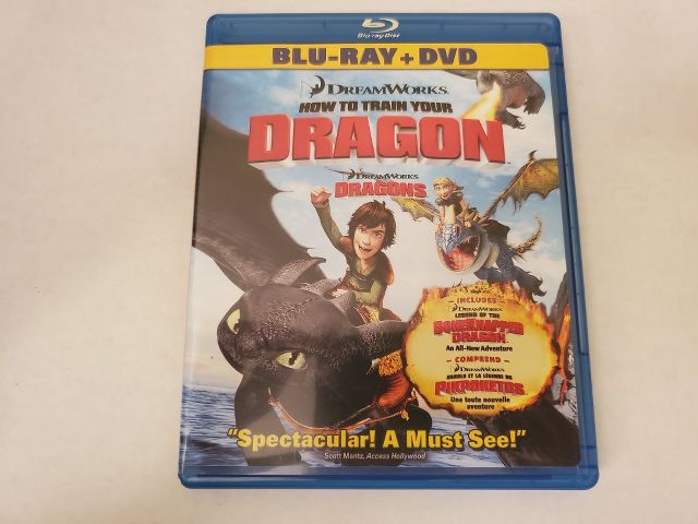 Blu-Ray How to Train your Dragon video game