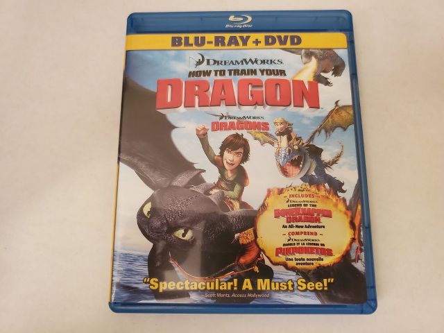 Blu-Ray How to Train your Dragon video game