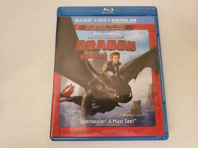 Blu-Ray How to Train your Dragon video game