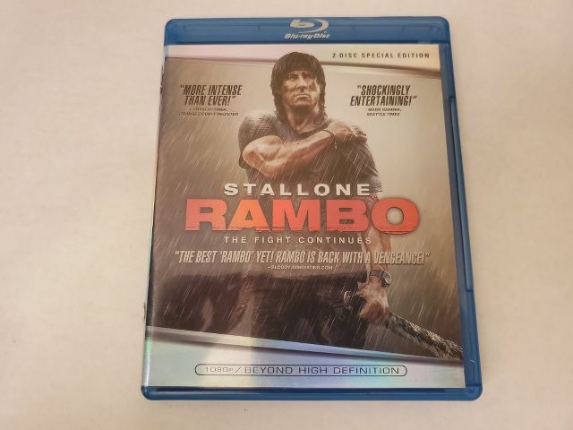 Blu-Ray Rambo video game