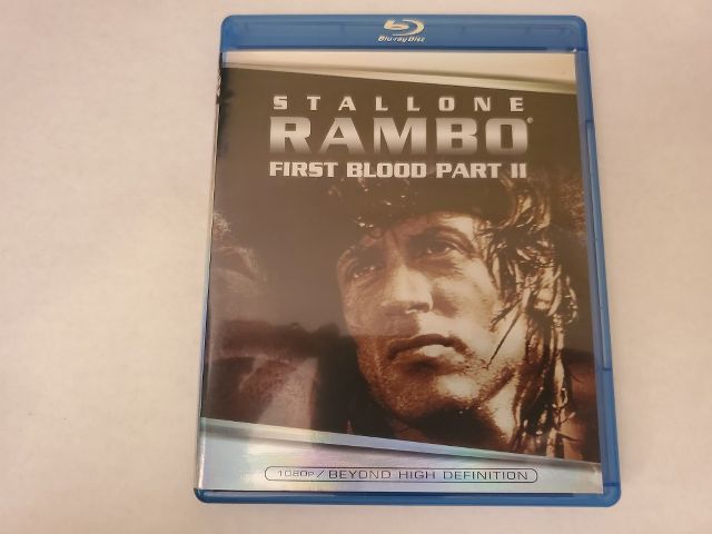 Blu-Ray Rambo First Blood Part II video game