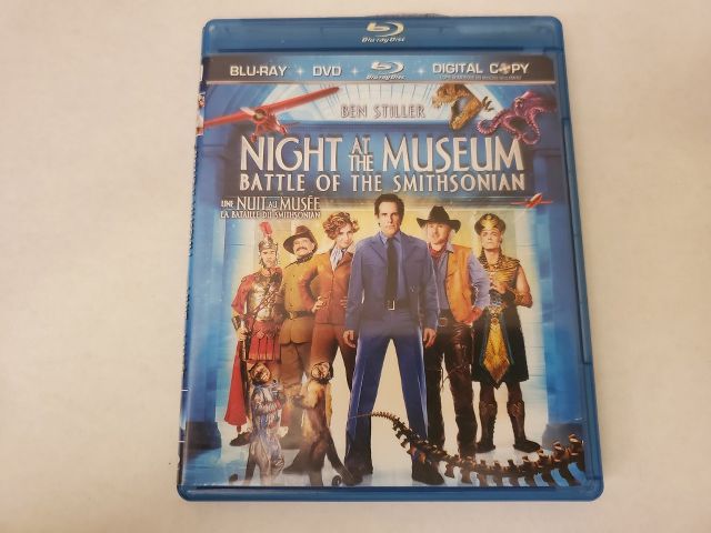 Blu-Ray Night At The Museum Battle of the Smithsonian video game