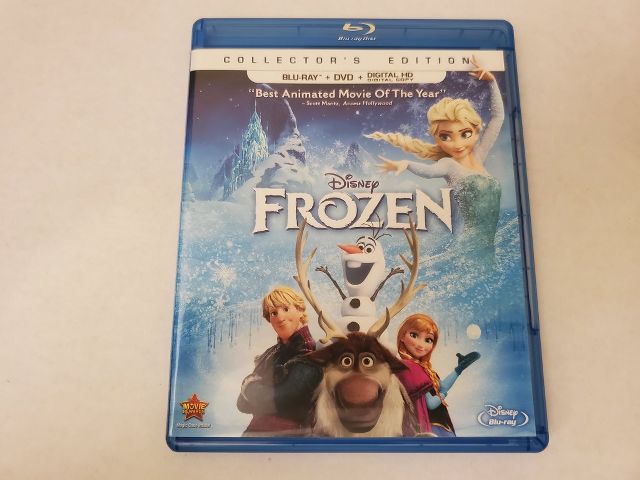Blu-Ray Frozen video game