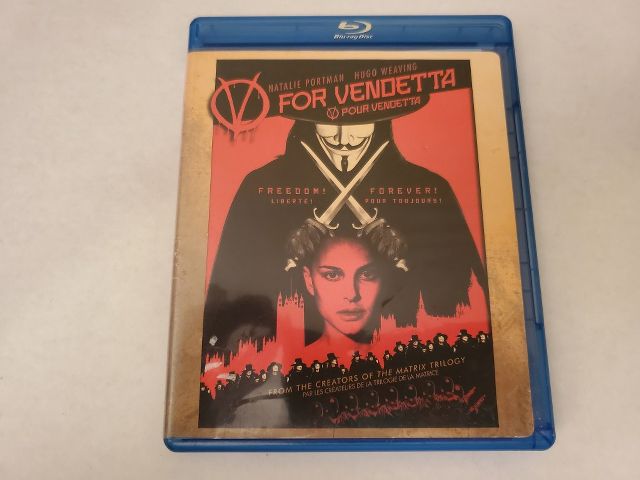 Blu-Ray V For Vendetta video game