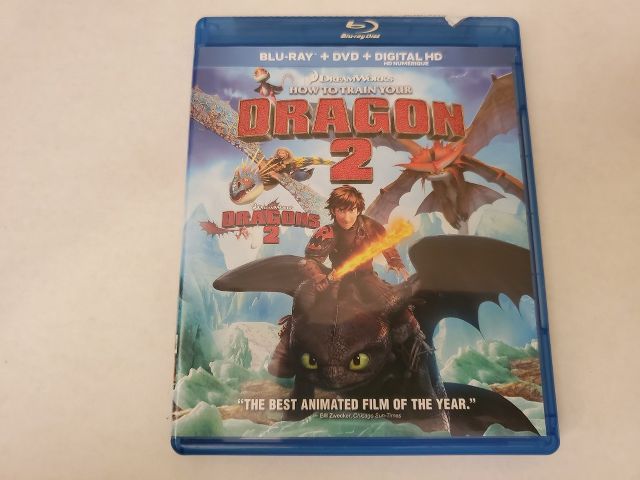Blu-Ray How To Train Your Dragon 2 video game