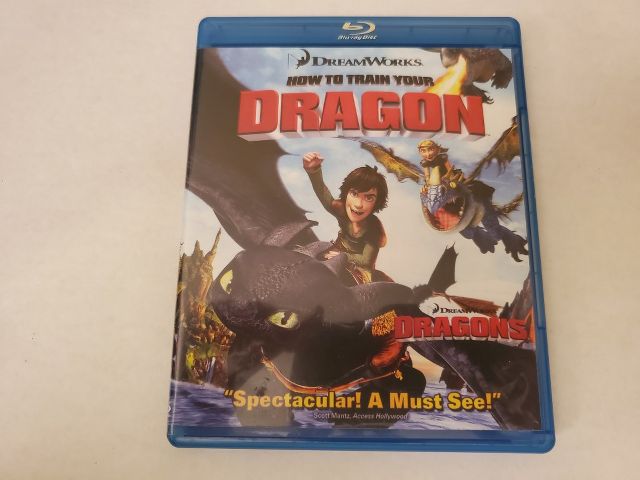 Blu-Ray How to Train your Dragon video game