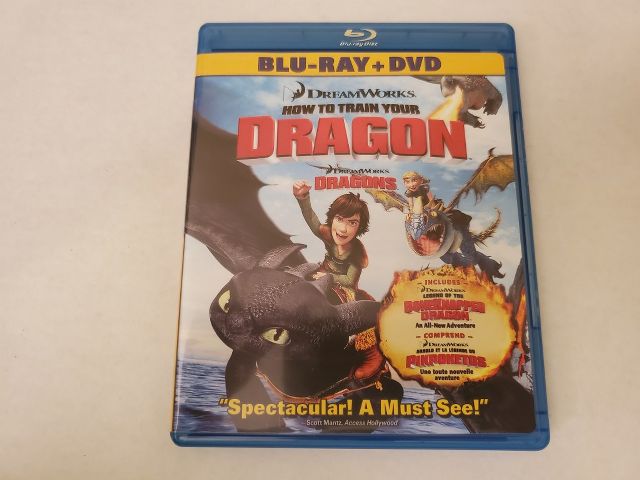Blu-Ray How to Train your Dragon video game