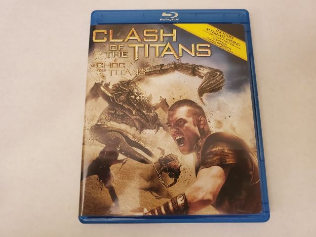 Blu-Ray Clash of the Titans video game
