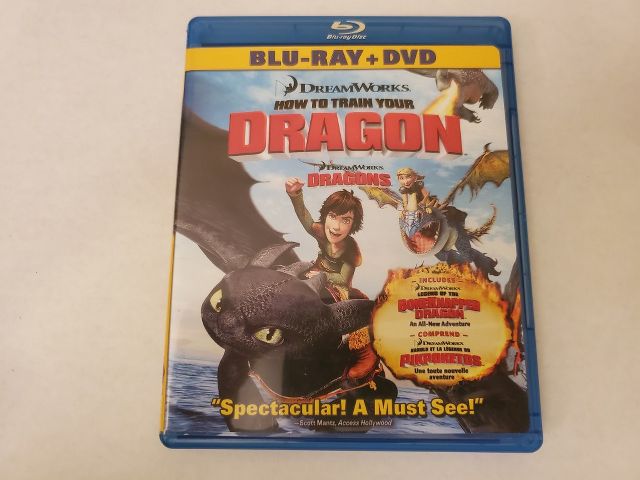 Blu-Ray How to Train your Dragon video game