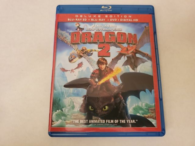Blu-Ray How To Train Your Dragon 2 video game