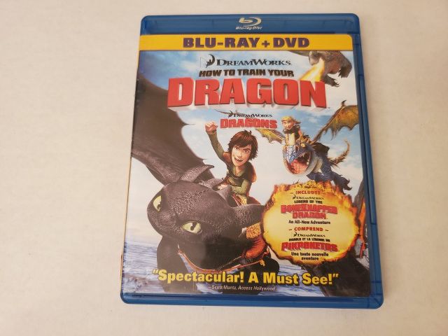 Blu-Ray How to Train your Dragon video game
